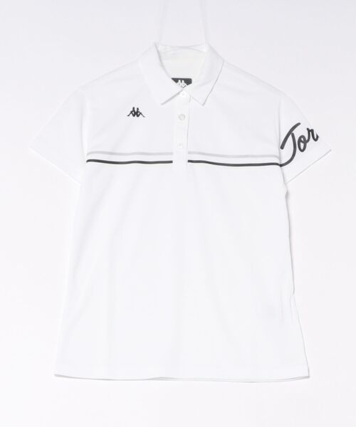 Kappa(カッパ)の「【Kappa/カッパ】レディース切替半袖ポロシャツ 吸汗速乾 ゴルフ(シャツ/ブラウス・レディース・ホワイト/パープル/ブラック・X-LARGE/SMALL)」の18枚目の写真