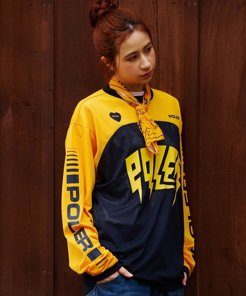 POLeR（ポーラー）の「POLeR/ポーラー　POLeR×GSC MOTO JERSEY【GSC別注】（Tシャツ/カットソー・メンズ・その他2/その他1・LARGE/X-LARGE/MEDIUM）」の14枚目の写真
