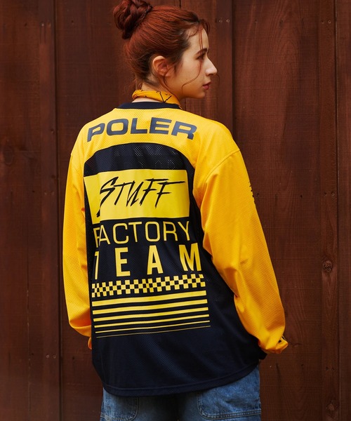 POLeR（ポーラー）の「POLeR/ポーラー　POLeR×GSC MOTO JERSEY【GSC別注】（Tシャツ/カットソー・メンズ・その他2/その他1・LARGE/X-LARGE/MEDIUM）」の16枚目の写真