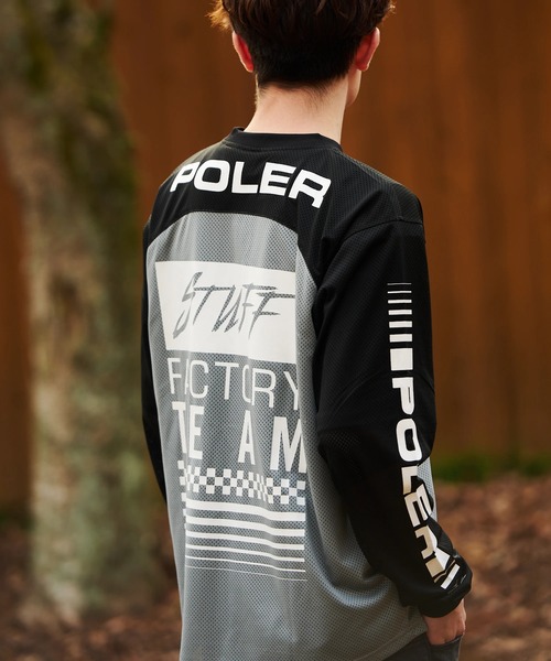 POLeR（ポーラー）の「POLeR/ポーラー　POLeR×GSC MOTO JERSEY【GSC別注】（Tシャツ/カットソー・メンズ・その他2/その他1・LARGE/X-LARGE/MEDIUM）」の19枚目の写真