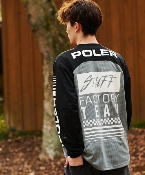 POLeR（ポーラー）の「POLeR/ポーラー　POLeR×GSC MOTO JERSEY【GSC別注】（Tシャツ/カットソー・メンズ・その他2/その他1・LARGE/X-LARGE/MEDIUM）」の21枚目の写真