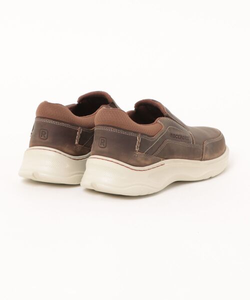 ROCKPORT（ロックポート）の「ROCKPORT ロックポート COLLEN【本革/軽量】メンズカジュアルシューズ スリッポン(コレン) C26S12W モンクスローブ（スリッポン・メンズ・ブラウン・25.0cm/25.5cm/26.0cm/26.5cm/27.0cm/27.5cm/28.0cm/24.5cm）」の2枚目の写真