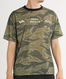 RVCA/ルーカ 半袖 Tシャツ ロゴ バックプリント 速乾 軽量 ストレッチ BG04A219