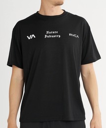 RVCA/ルーカ 半袖 Tシャツ ロゴ バックプリント 速乾 軽量 ストレッチ BG04A219