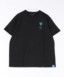 MAISON HONORE（メゾンオノレ）の「【Maison Honore】 Tiphanie Stone TEEストーンロゴTシャツ（Tシャツ/カットソー）」