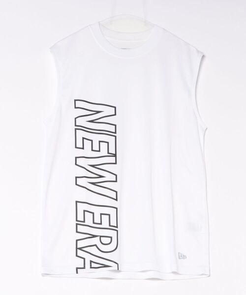 NEW ERA(ニューエラ)の「【NEW ERA】スリーブレス テック Tシャツ Wordmark / 2カラー(Tシャツ/カットソー・メンズ・ブラック/ホワイト・L/M)」の17枚目の写真