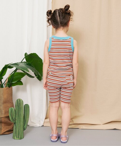 BREEZE（ブリーズ）の「【リンク】イロイロ総柄サイクルハーフパンツ_セットアップ可（その他パンツ・キッズ・キャメル/レッド/グリーン/キナリ・100/90/80/130/120/110）」の6枚目の写真