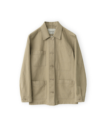 BROWNYARD（ブラウンヤード）の「W ウォッシュドワークジャケット, ベージュ（デニムジャケット）」