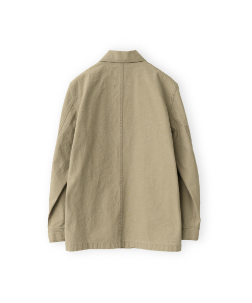 BROWNYARD（ブラウンヤード）の「W ウォッシュドワークジャケット, ベージュ（デニムジャケット・レディース・その他・1/2）」の2枚目の写真