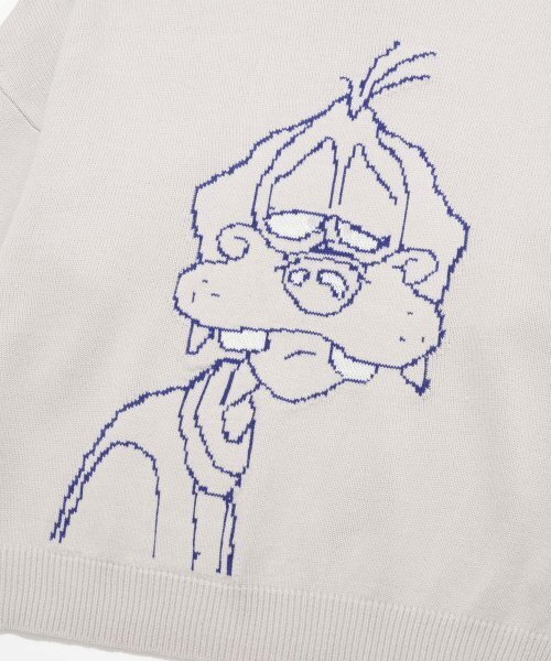 Retriever Club（レトリーバークラブ）の「SLEEPING DOG KNIT [WARM GRAY]（ニット/セーター・レディース・その他・LARGE）」の8枚目の写真