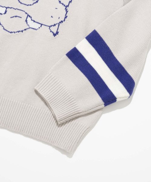 Retriever Club（レトリーバークラブ）の「SLEEPING DOG KNIT [WARM GRAY]（ニット/セーター・レディース・その他・LARGE）」の9枚目の写真