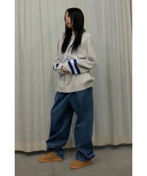 Retriever Club（レトリーバークラブ）の「SLEEPING DOG KNIT [WARM GRAY]（ニット/セーター・レディース・その他・LARGE）」の5枚目の写真