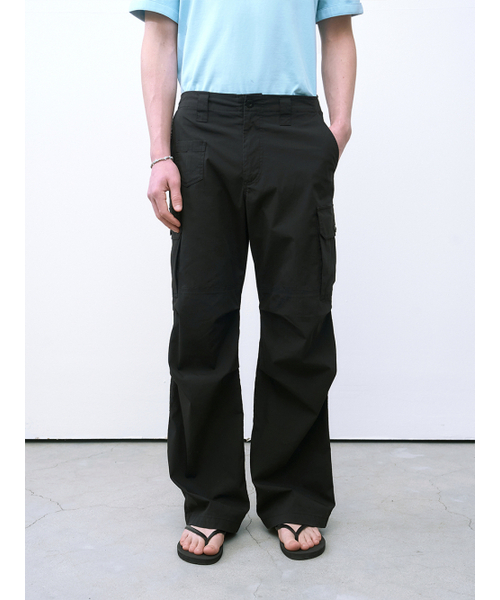 AFTERPRAY(アフタープレイ)の「フレンチリップストップカーゴパンツブラック(その他パンツ・メンズ・その他・LARGE/MEDIUM/SMALL)」の1枚目の写真