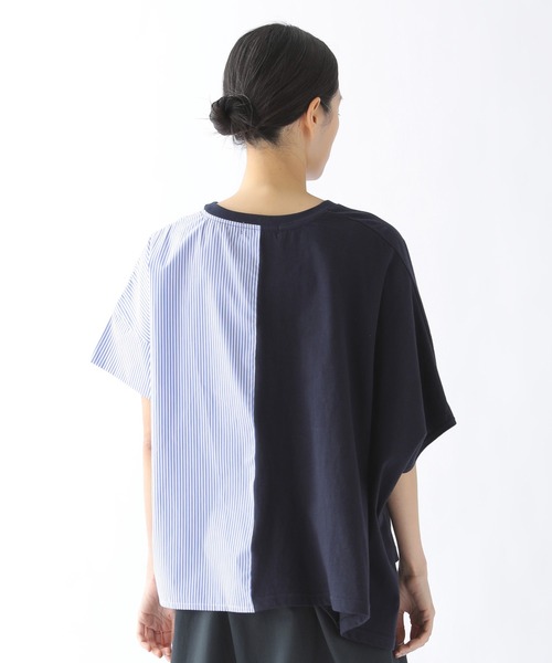 ZUCCa(ズッカ)の「スクエアロゴジャージィー(Tシャツ/カットソー・レディース・ネイビー/ライトグレー/ホワイト/ブラック・M size)」の9枚目の写真