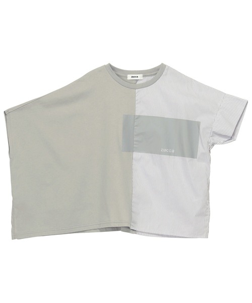 ZUCCa(ズッカ)の「スクエアロゴジャージィー(Tシャツ/カットソー・レディース・ネイビー/ライトグレー/ホワイト/ブラック・M size)」の10枚目の写真