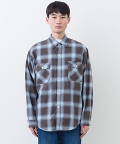 【DENIM DELIGHT DAYS】チェックロングスリーブワークシャツ