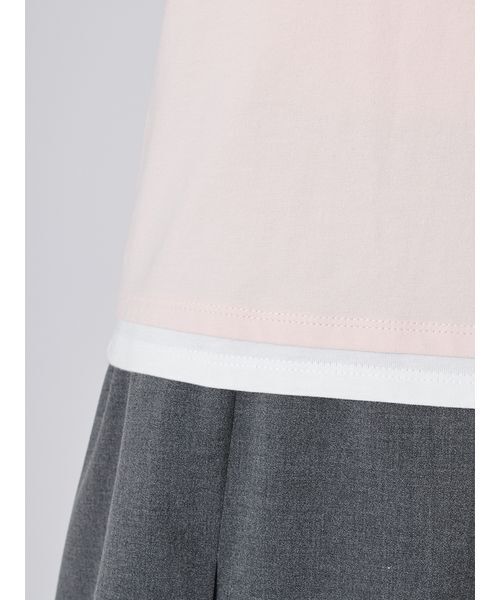 SNIDEL（スナイデル）の「【ZOZOTOWN / USAGI ONLINE限定】レイヤードビジューポロカットソー（ポロシャツ・レディース・ネイビー/ブラック/その他・F）」の14枚目の写真