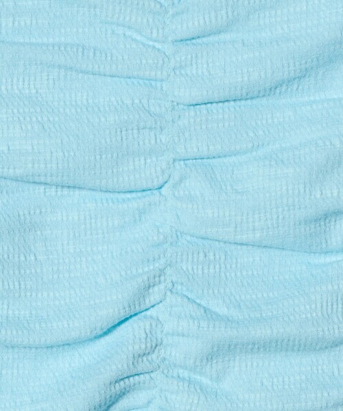 green label relaxing(グリーンレーベルリラクシング)の「【WEB限定】シャーリング Tシャツ / キッズ 100cm-160cm(Tシャツ/カットソー・キッズ・ライム/オレンジ/ライトブルー・100cm/160cm/140cm/150cm/130cm/110cm/120cm)」の22枚目の写真