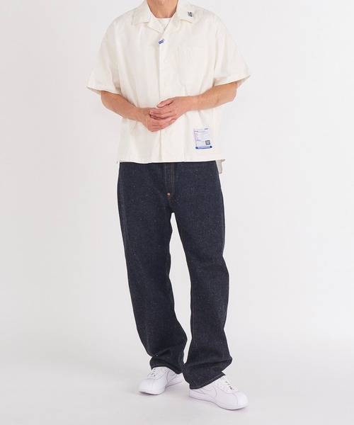 Maison MIHARA YASUHIRO（メゾンミハラヤスヒロ）の「【in・stru(men-tal).】HIGH DENSITY OX SS SHIRTS（シャツ/ブラウス・メンズ・ホワイト/ブラック・48/46/44）」の3枚目の写真