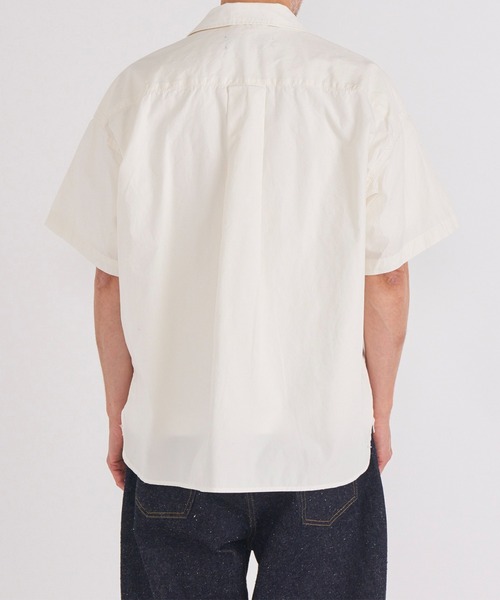 Maison MIHARA YASUHIRO（メゾンミハラヤスヒロ）の「【in・stru(men-tal).】HIGH DENSITY OX SS SHIRTS（シャツ/ブラウス・メンズ・ホワイト/ブラック・48/46/44）」の19枚目の写真