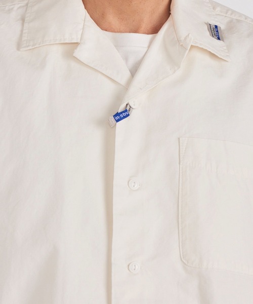 Maison MIHARA YASUHIRO（メゾンミハラヤスヒロ）の「【in・stru(men-tal).】HIGH DENSITY OX SS SHIRTS（シャツ/ブラウス・メンズ・ホワイト/ブラック・48/46/44）」の21枚目の写真