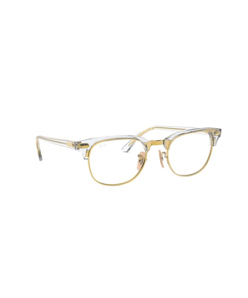 Ray-Ban（レイバン）の「Ray-Ban レイバンメガネフレーム Clubmaster Optics/クリアフレーム（メガネ・メンズ・クリア・ONE SIZE）」の14枚目の写真