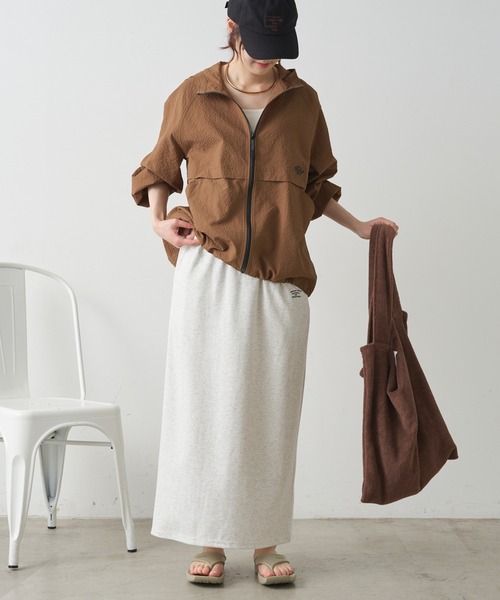 PUAL CE CIN（ピュアルセシン）の「【WEB限定／セットアップ対応】UVカット・撥水加工 水陸両用マウンテンパーカー（マウンテンパーカー・レディース・ブラック/チェック/キャメル・FREE）」の12枚目の写真