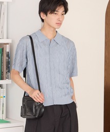 PBLIM | 《UNISEX》ハンソデポロニット(ポロシャツ)