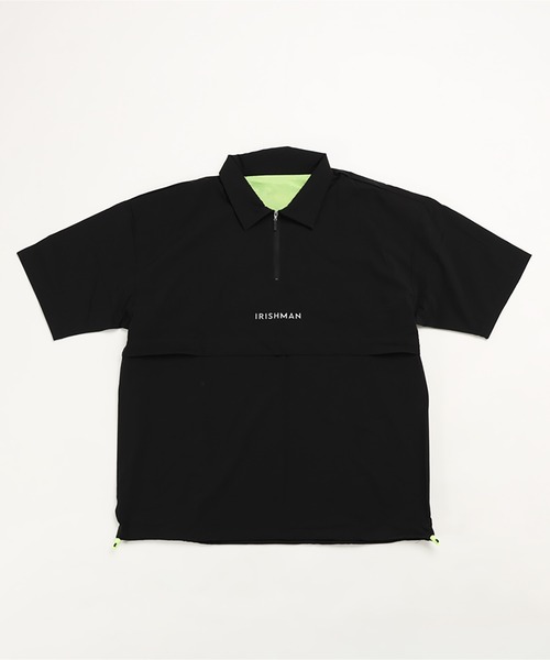 IRISHMAN(アイリッシュマン)の「AIR DRY NYLON HALF-ZIP(MENS)(ブルゾン・メンズ・ブラック/ベージュ・XL/L/M)」の17枚目の写真