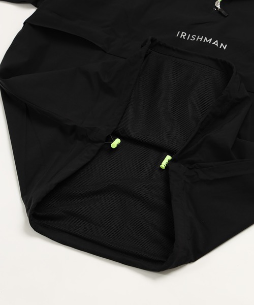 IRISHMAN(アイリッシュマン)の「AIR DRY NYLON HALF-ZIP(MENS)(ブルゾン・メンズ・ブラック/ベージュ・XL/L/M)」の8枚目の写真