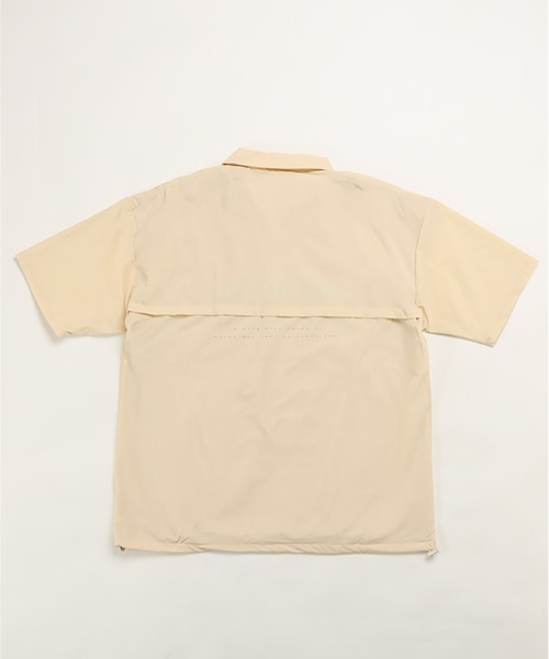 IRISHMAN(アイリッシュマン)の「AIR DRY NYLON HALF-ZIP(MENS)(ブルゾン・メンズ・ブラック/ベージュ・XL/L/M)」の4枚目の写真