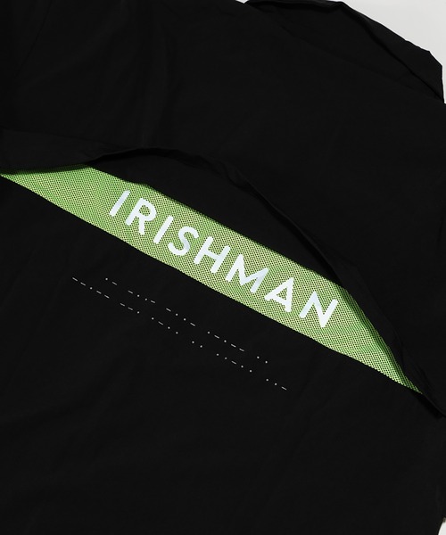 IRISHMAN(アイリッシュマン)の「AIR DRY NYLON HALF-ZIP(MENS)(ブルゾン・メンズ・ブラック/ベージュ・XL/L/M)」の10枚目の写真