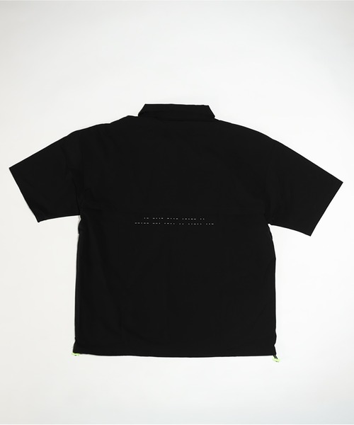 IRISHMAN(アイリッシュマン)の「AIR DRY NYLON HALF-ZIP(MENS)(ブルゾン・メンズ・ブラック/ベージュ・XL/L/M)」の6枚目の写真