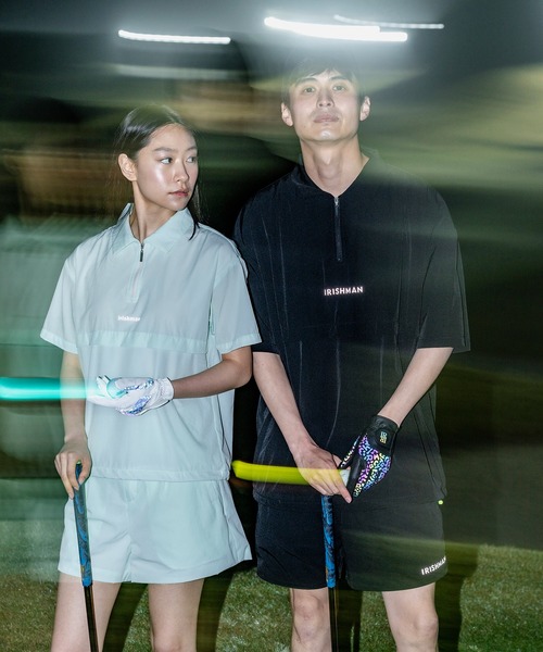IRISHMAN(アイリッシュマン)の「AIR DRY NYLON HALF-ZIP(MENS)(ブルゾン・メンズ・ブラック/ベージュ・XL/L/M)」の18枚目の写真