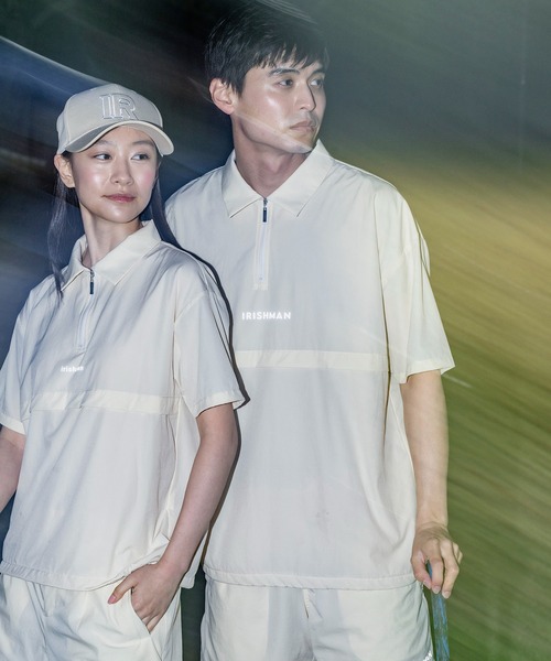 IRISHMAN(アイリッシュマン)の「AIR DRY NYLON HALF-ZIP(MENS)(ブルゾン・メンズ・ブラック/ベージュ・XL/L/M)」の20枚目の写真