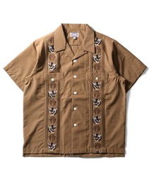 キューバ」に該当するメンズのシャツ/ブラウス（ブラウン/茶色系