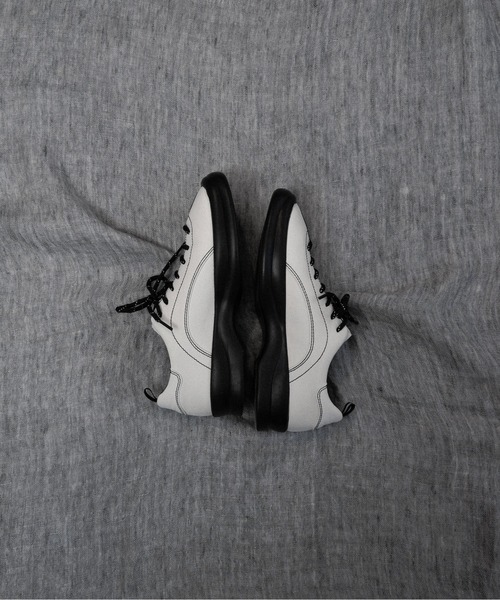 lawgy(ラウジー)の「square toe bi color stitch sneaker / スクエアトゥバイカラーステッチスニーカー(スニーカー・レディース・ホワイト/ミント/ブラック・LARGE/MEDIUM/SMALL)」の7枚目の写真