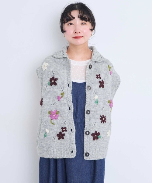 l'atelier du savon(アトリエドサボン)の「すけすけドット クルーネックロンT(Tシャツ/カットソー・レディース・アイボリー/ブラック・FREE)」の13枚目の写真