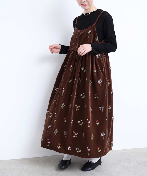 l'atelier du savon(アトリエドサボン)の「すけすけドット クルーネックロンT(Tシャツ/カットソー・レディース・アイボリー/ブラック・FREE)」の7枚目の写真
