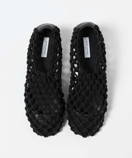 UNITED ARROWS(ユナイテッドアローズ)の「コード フラットシューズ(その他シューズ・レディース・ブラック/ブラウン系・37/36/38/35/36h/37h/35h)」の9枚目の写真