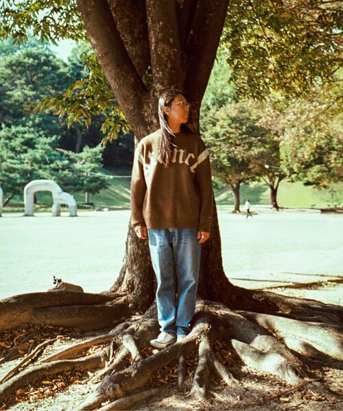 STANCE SEOUL（スタンス・ソウル）の「GOTHIC STANCE LOGO KNIT (BROWN)（ニット/セーター・レディース・その他・LARGE/MEDIUM/SMALL）」の2枚目の写真