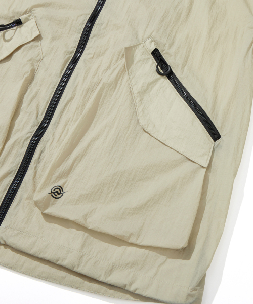 KALAPATTHAR(カラパタール)の「X-RAY ULTRA LIGHT WINDBREAKER - BEIGE(ナイロンジャケット・メンズ・その他・MEDIUM/LARGE/X-LARGE)」の8枚目の写真