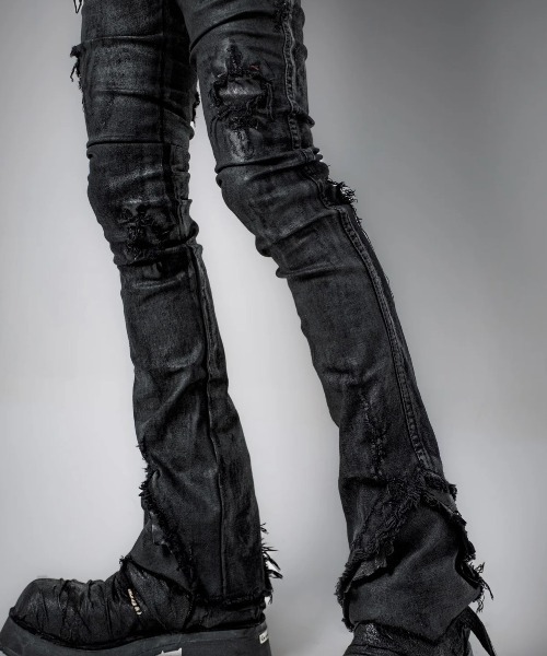 14th Addiction(フォーティーンスアディクション)の「14th Addiction/フォーティーンスアディクション/Outrider Carbon Pants 02(その他パンツ・メンズ・ブラック・30/29/31)」の2枚目の写真
