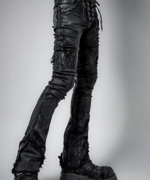 14th Addiction(フォーティーンスアディクション)の「14th Addiction/フォーティーンスアディクション/Outrider Carbon Pants 02(その他パンツ・メンズ・ブラック・30/29/31)」の4枚目の写真