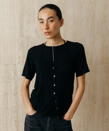 CREDONA | LAYERED CUT TOPS/レイヤードカットトップス(Tシャツ/カットソー)