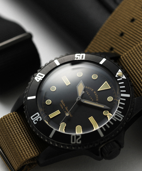 VAGUE WATCH CO.(ヴォーグウォッチカンパニー)の「VAGUE WATCH CO. BLK SUB(アナログ腕時計・レディース・ブラック・FREE)」の14枚目の写真