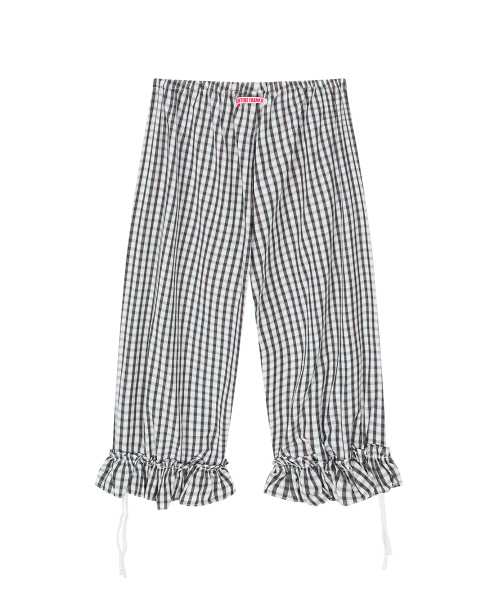 HIGHTIDEFRANKIE（ハイタイドフランキー）の「Pattern Capri Pants Black（その他パンツ・レディース・ブラック・FREE）」の8枚目の写真