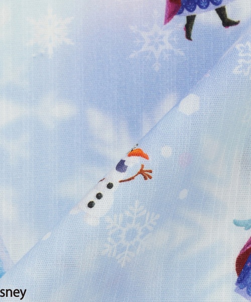 mezzo piano（メゾピアノ）の「『アナと雪の女王』浴衣ドレス【接触冷感・吸水速乾】（浴衣・キッズ・サックスブルー・130cm/120cm/100cm/110cm）」の10枚目の写真