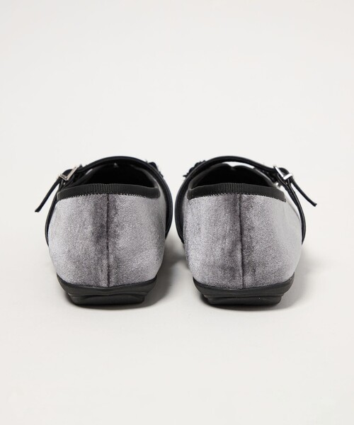 SY UNITED ARROWS（シーユナイテッドアローズ）の「＜SY＞フラワービジューチャイナベルト フラット20↑（バレエシューズ・レディース・ブラック/ライトグレー/ダークブラウン/ワインレッド・24cm/22.5cm/23.5cm/23cm/25cm/24.5cm）」の8枚目の写真