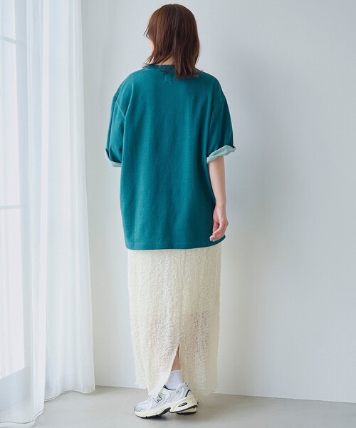 coen(コーエン)の「【吸水速乾/UVカット】配色ポンチ半袖ポケットTシャツ(Tシャツ/カットソー・メンズ・ケリーグリーン/ワインレッド/ネイビー・M/S/XL/L)」の19枚目の写真